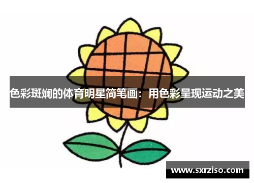 色彩斑斓的体育明星简笔画：用色彩呈现运动之美